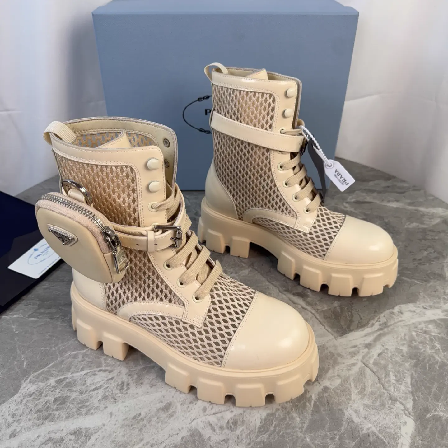 P Family Latest Style Leather Shoes image 1