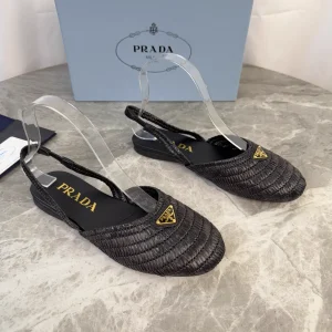 Latest Style Raffia Leather Shoes image 1