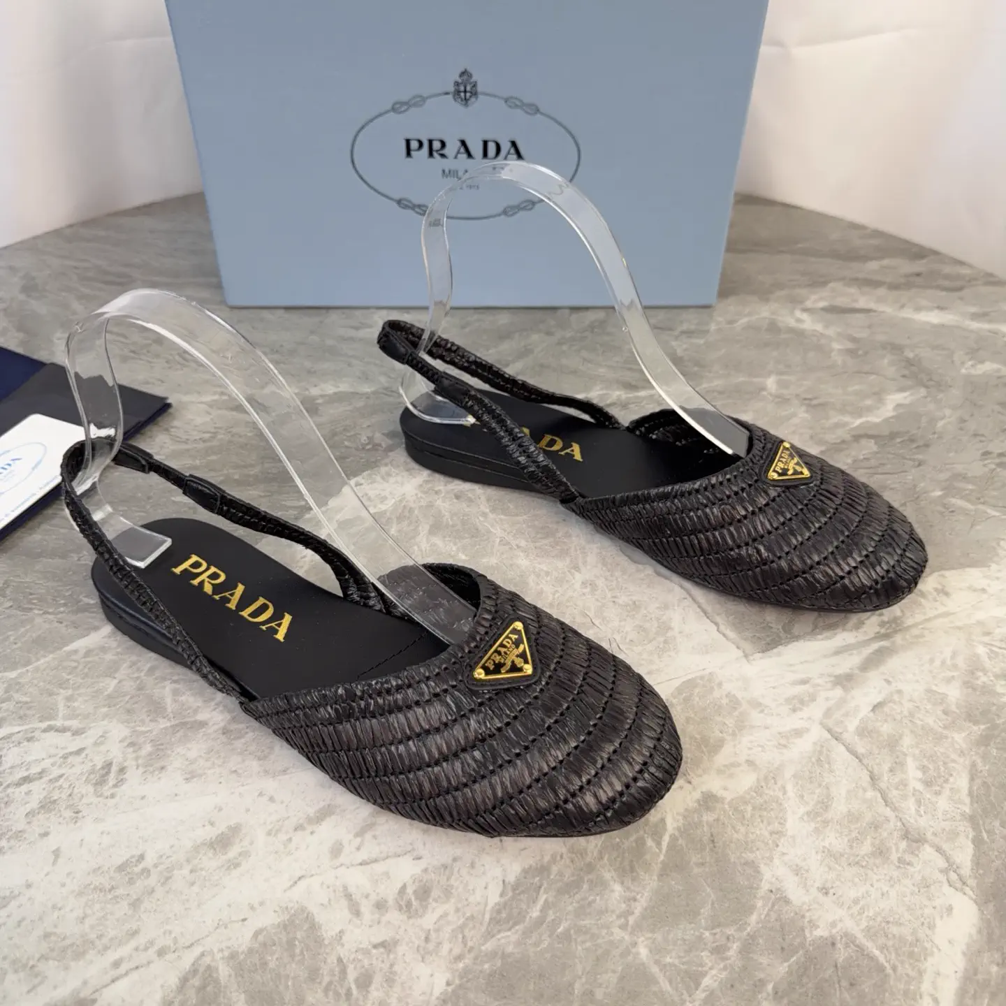 Latest Style Raffia Leather Shoes image 1