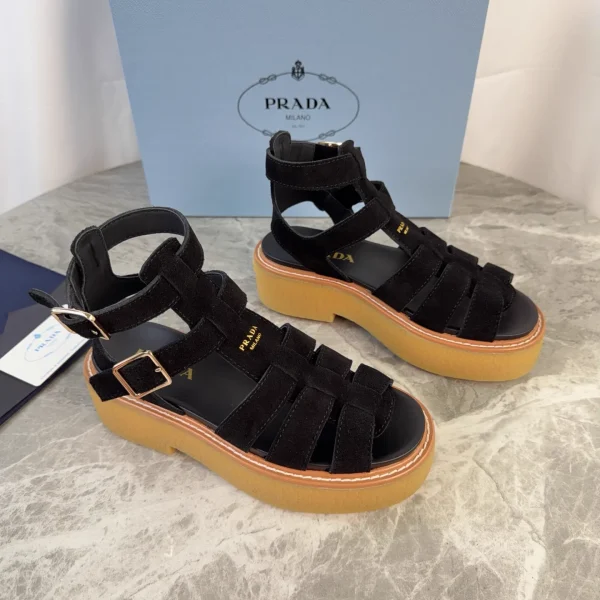 Latest Style Suede Leather Platform Shoes image 1