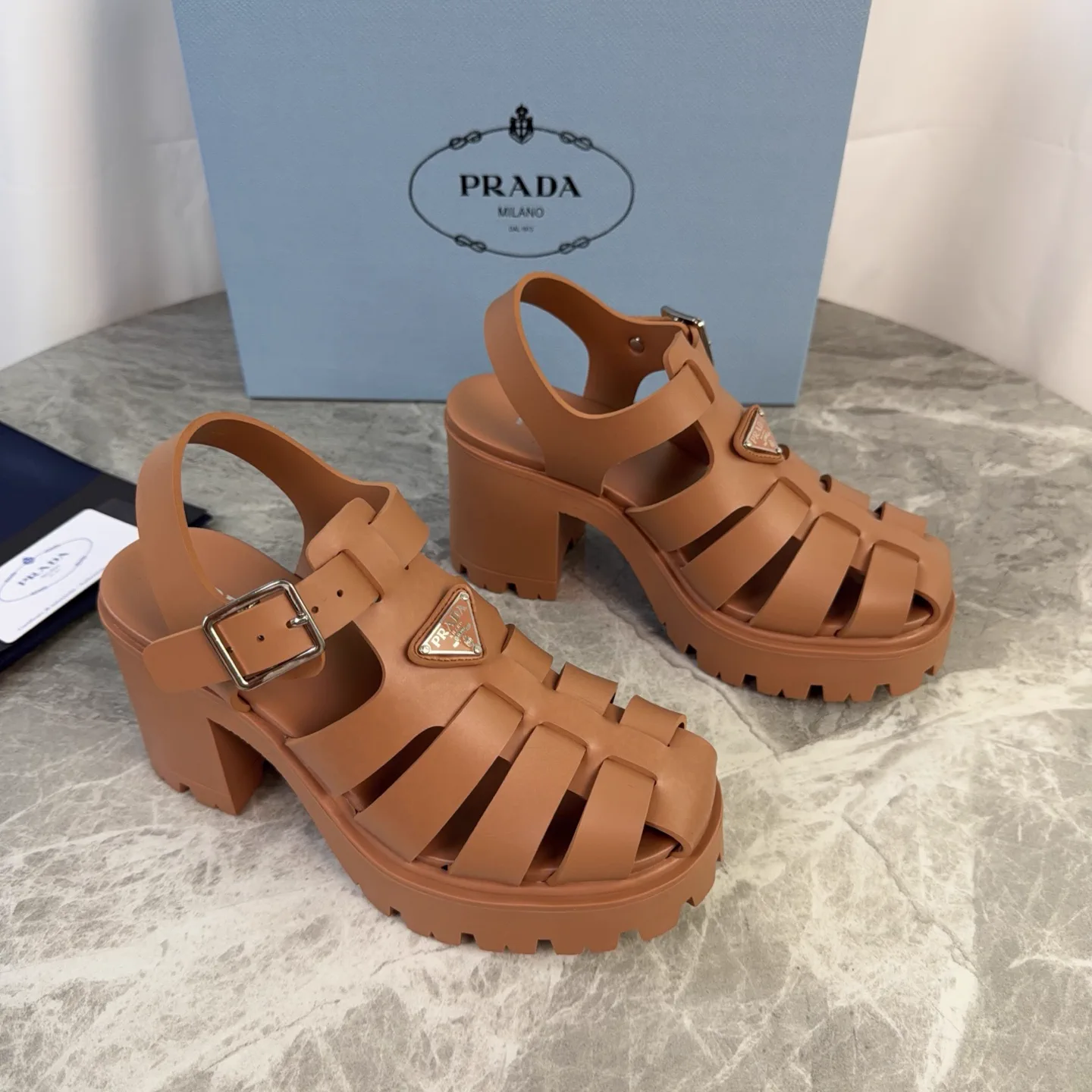 P Brand Latest Style Rubber Upper Shoes image 1