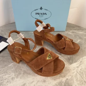 P Brand Latest Style Leather Heels image 1