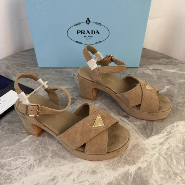 P Brand Latest Style Leather Heels image 1