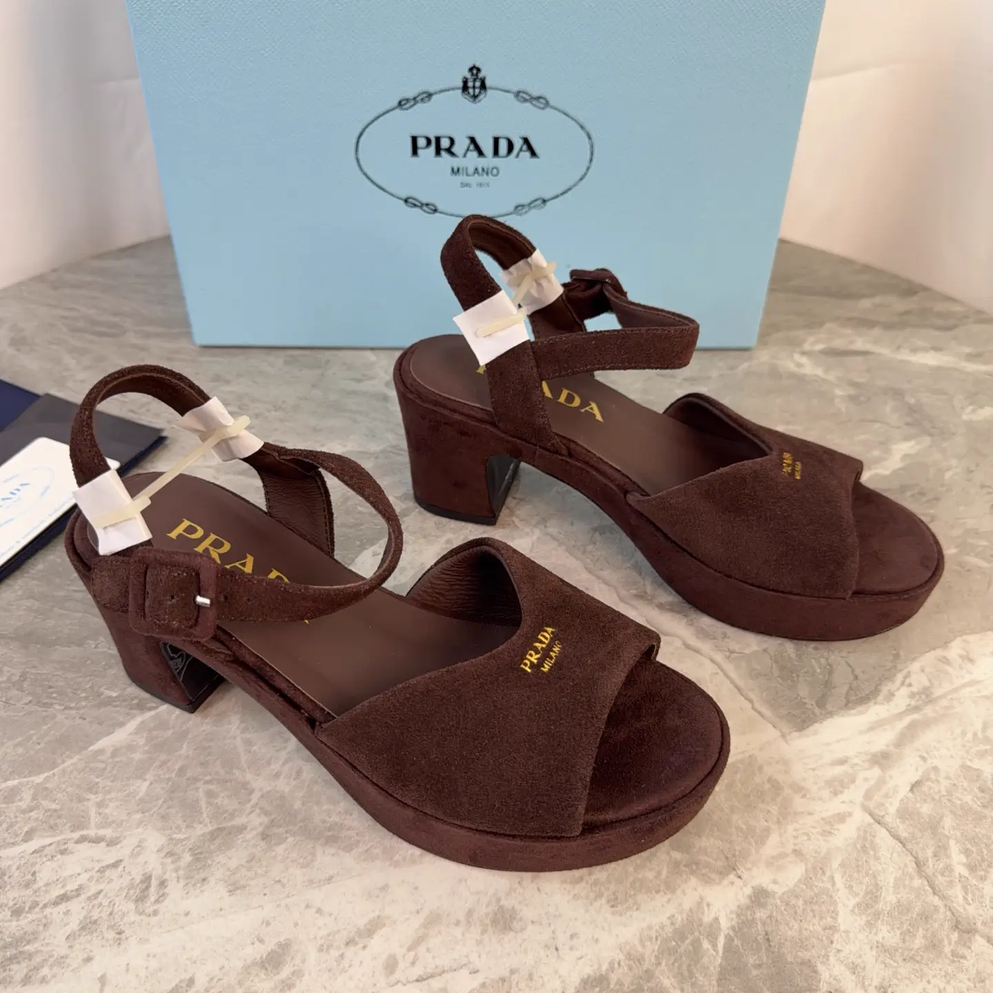 P Brand Latest Style Leather Heels image 1