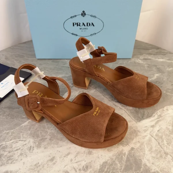 P Brand Latest Style Leather Heels image 1