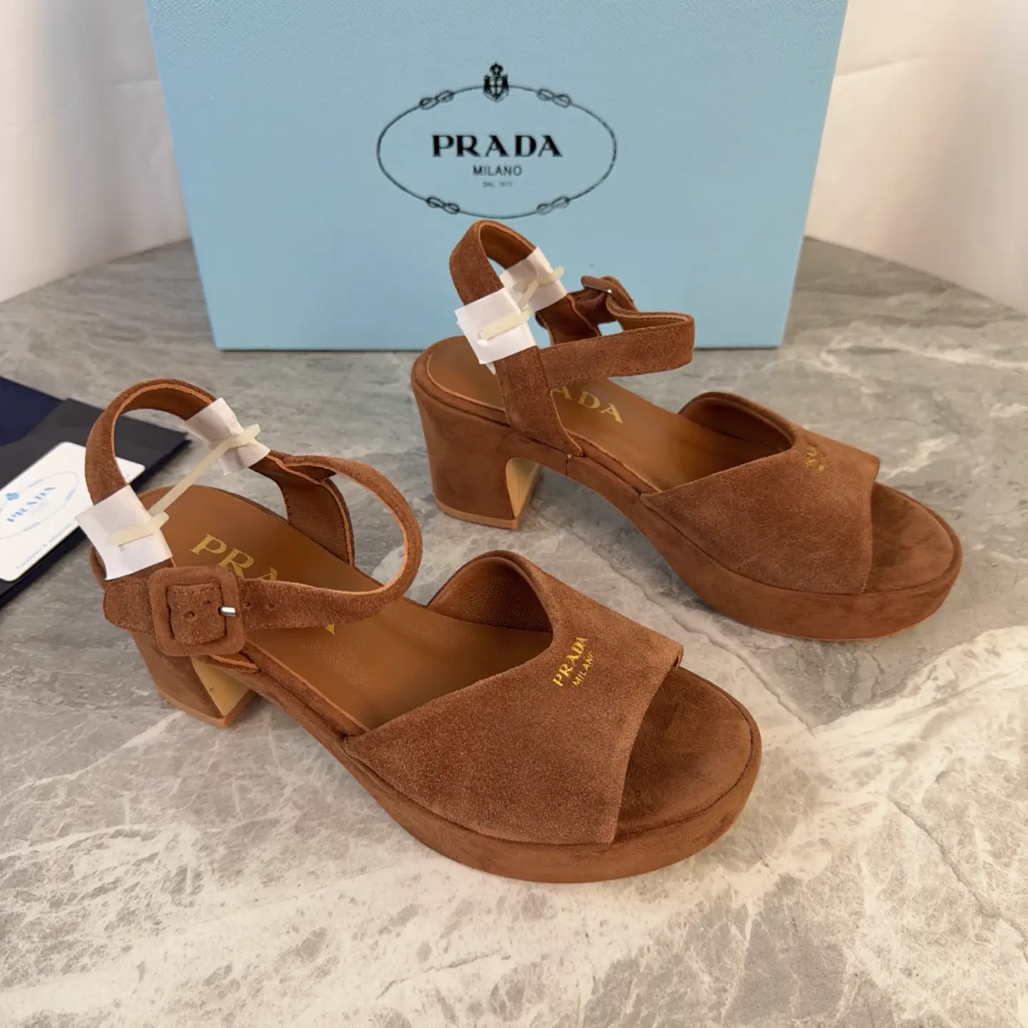 P Brand Latest Style Leather Heels image 1