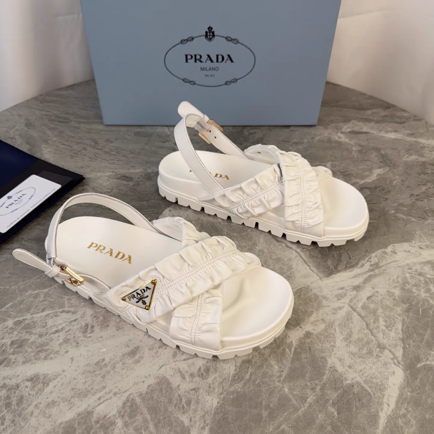 P Family Latest Style Leather Shoes image 1