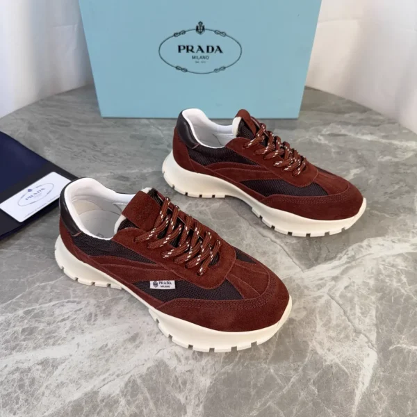 P Brand Latest Style Suede and Mesh Shoes image 1