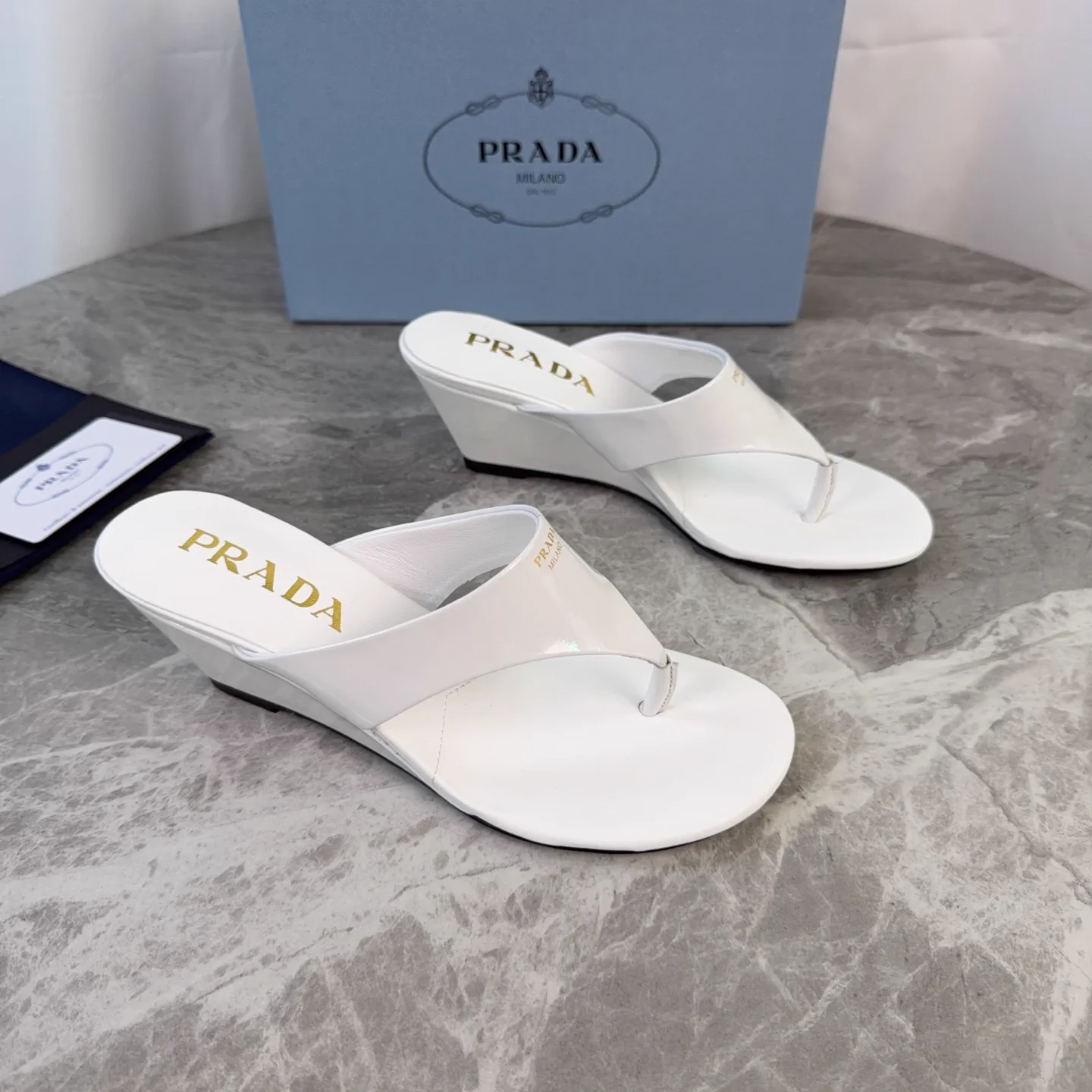 P Brand Latest Style Leather Wedge Heels image 1