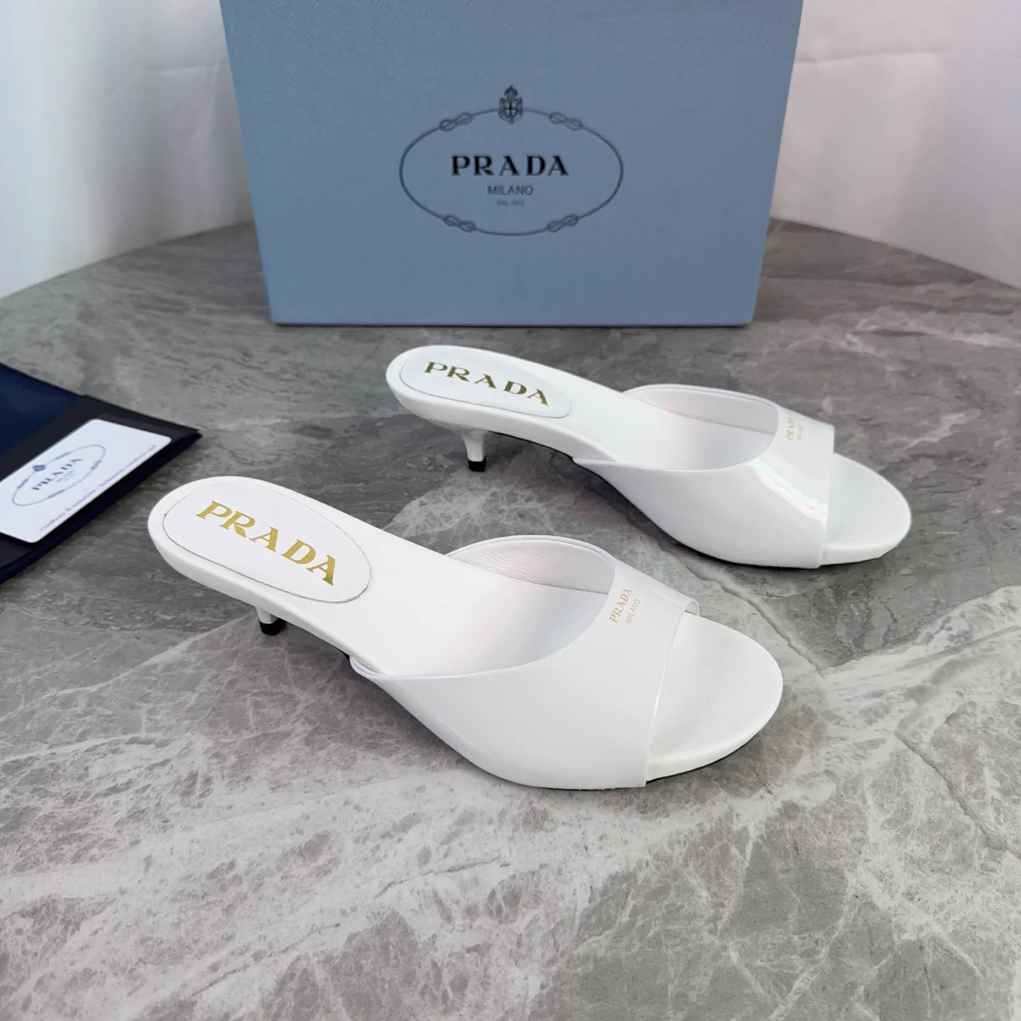 P Brand Latest Style Patent Leather Shoes image 1
