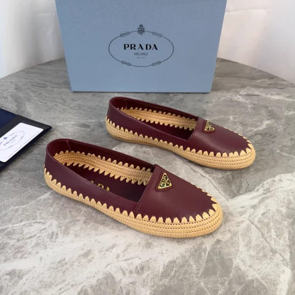 Handwoven Raffia and Sheepskin Shoes image 1