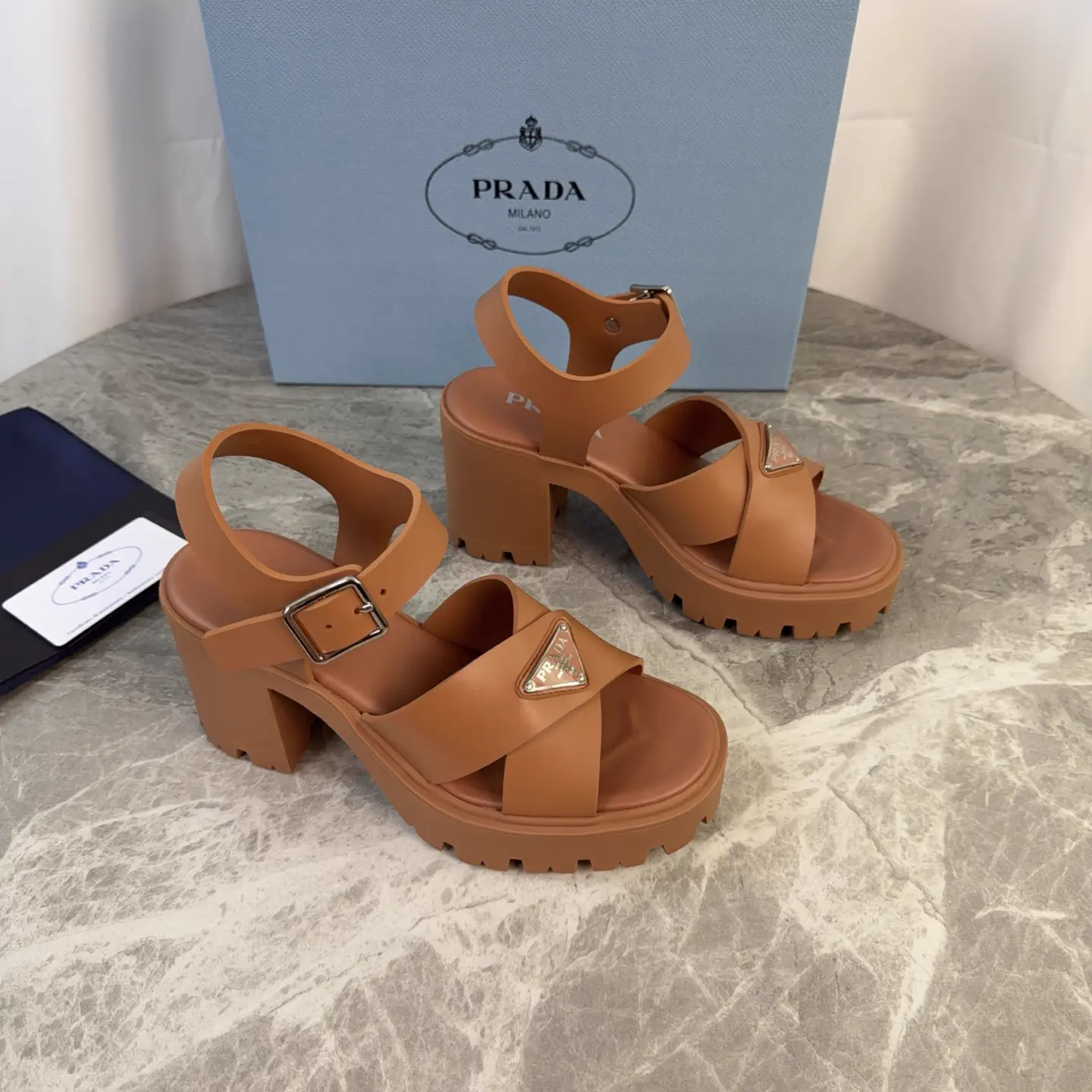 P Brand Latest Style Rubber Upper Shoes image 1