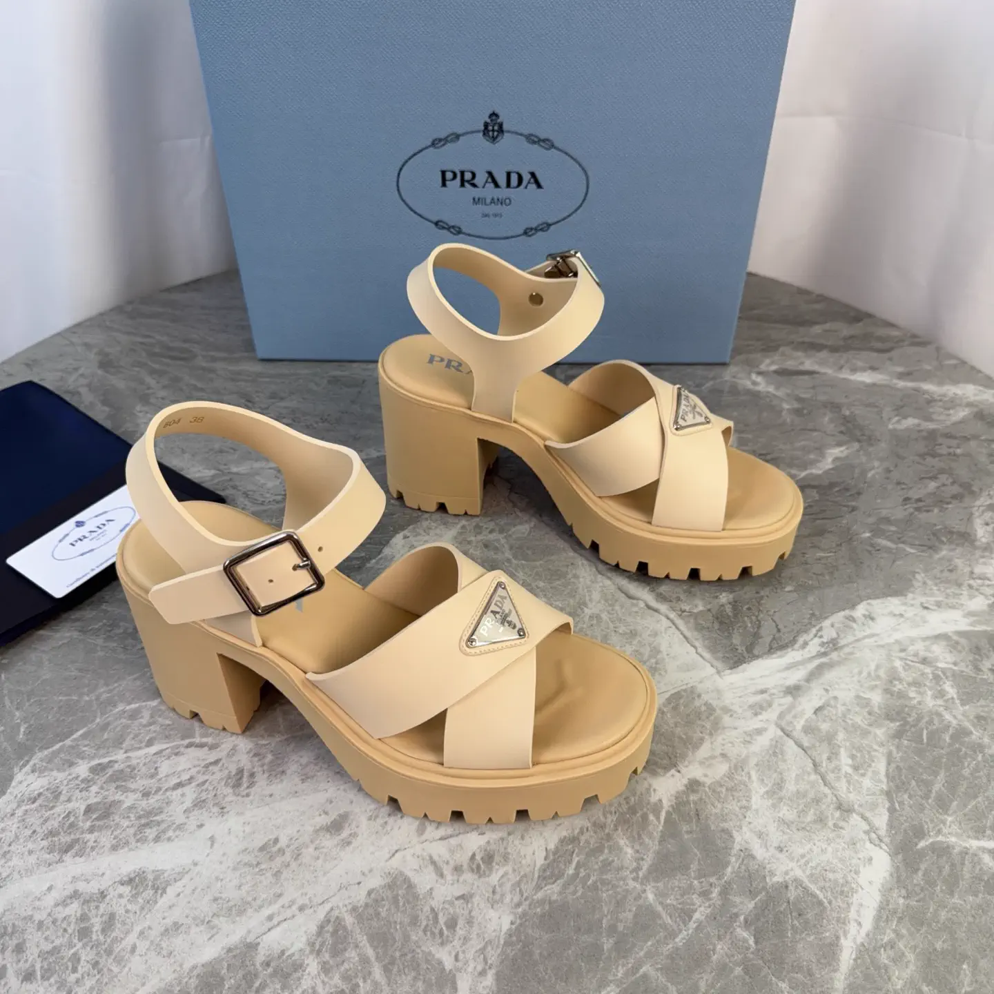 P Brand Latest Style Rubber Upper Shoes image 1