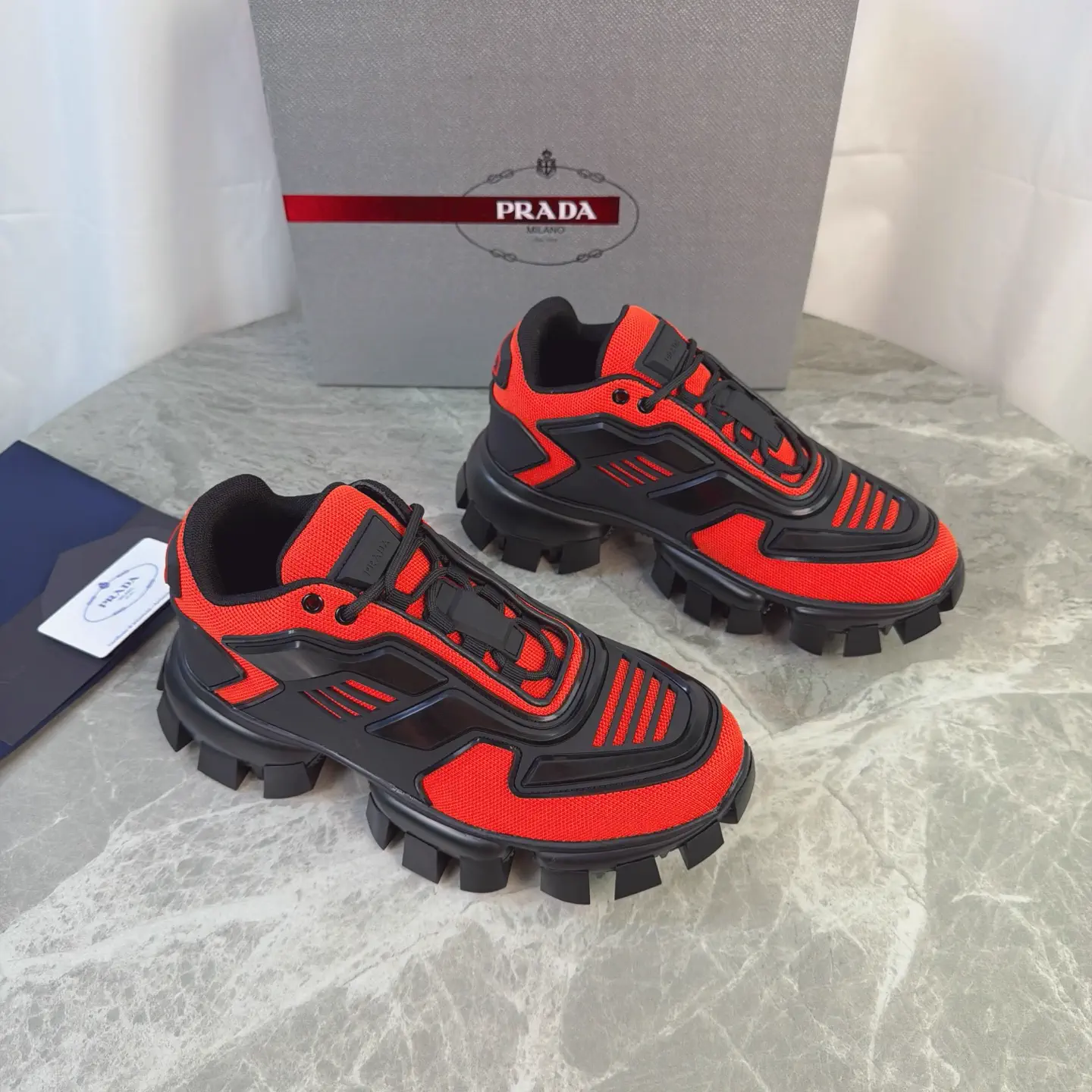 P Brand Classic Style Knitted Upper Shoes image 1