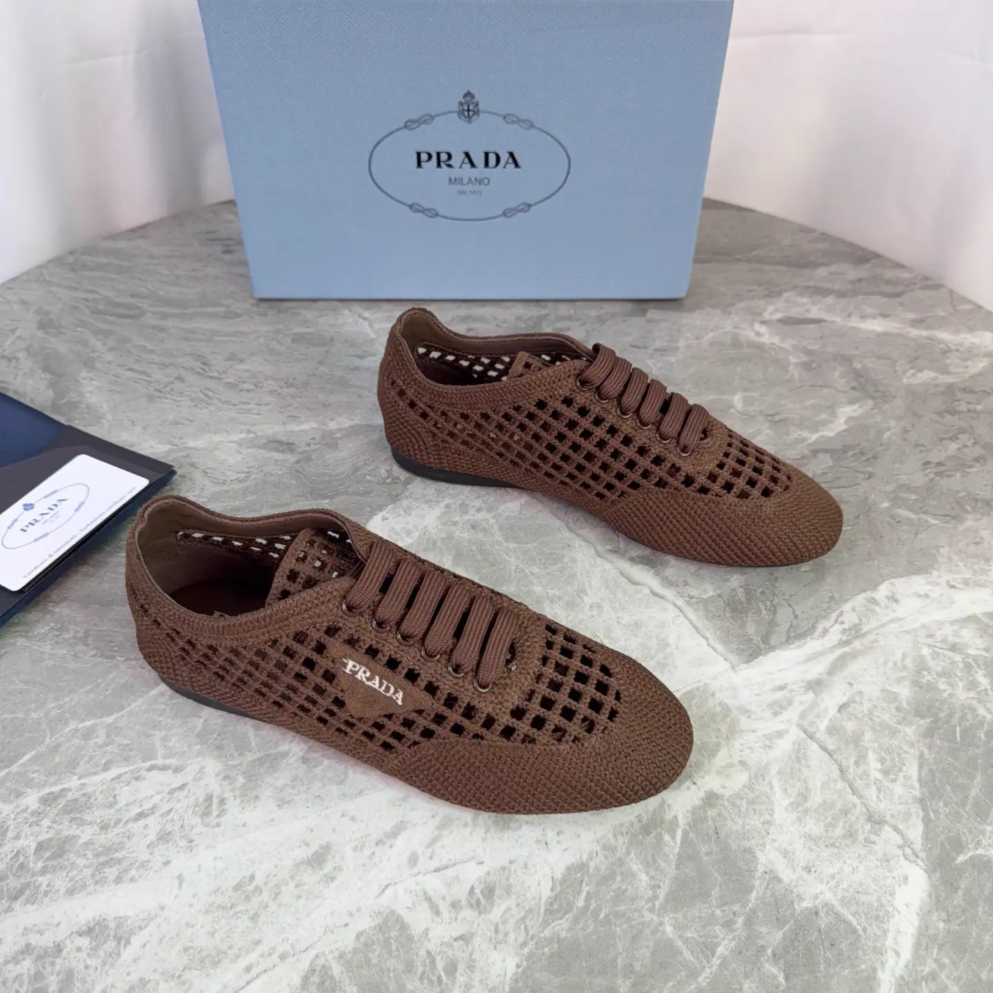 P Family Latest Knitted Upper Sheepskin Lining Shoes image 1