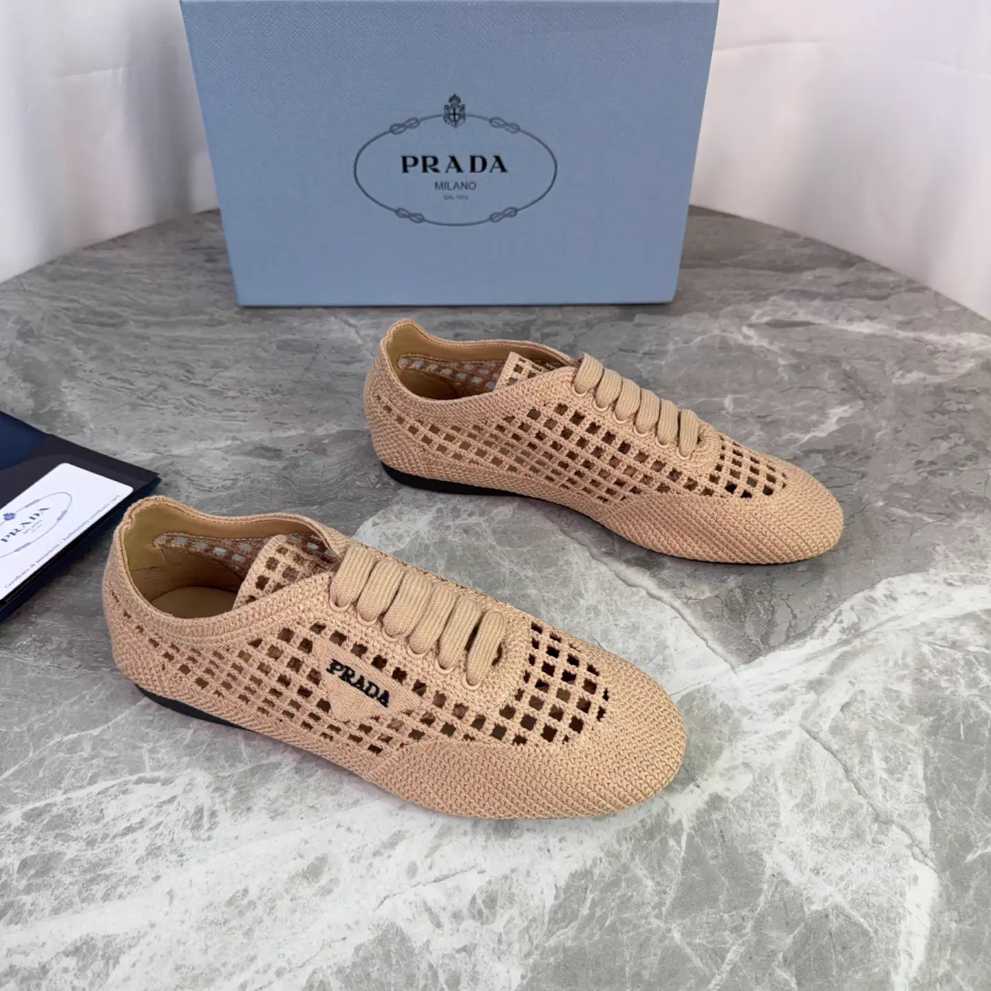 P Family Latest Knitted Upper Sheepskin Lining Shoes image 1