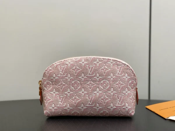 Louis Vuitton Pink Monogram Cosmetic Bag image 1