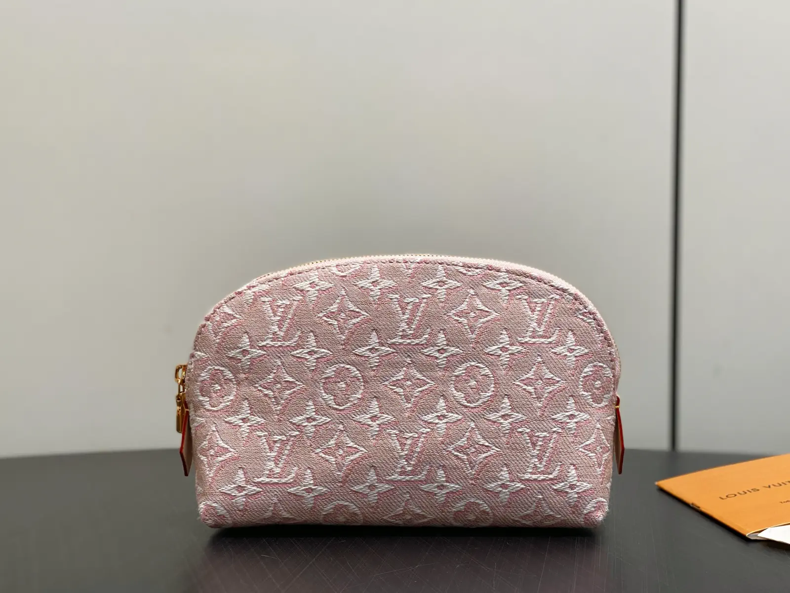 Louis Vuitton Pink Monogram Cosmetic Bag image 1