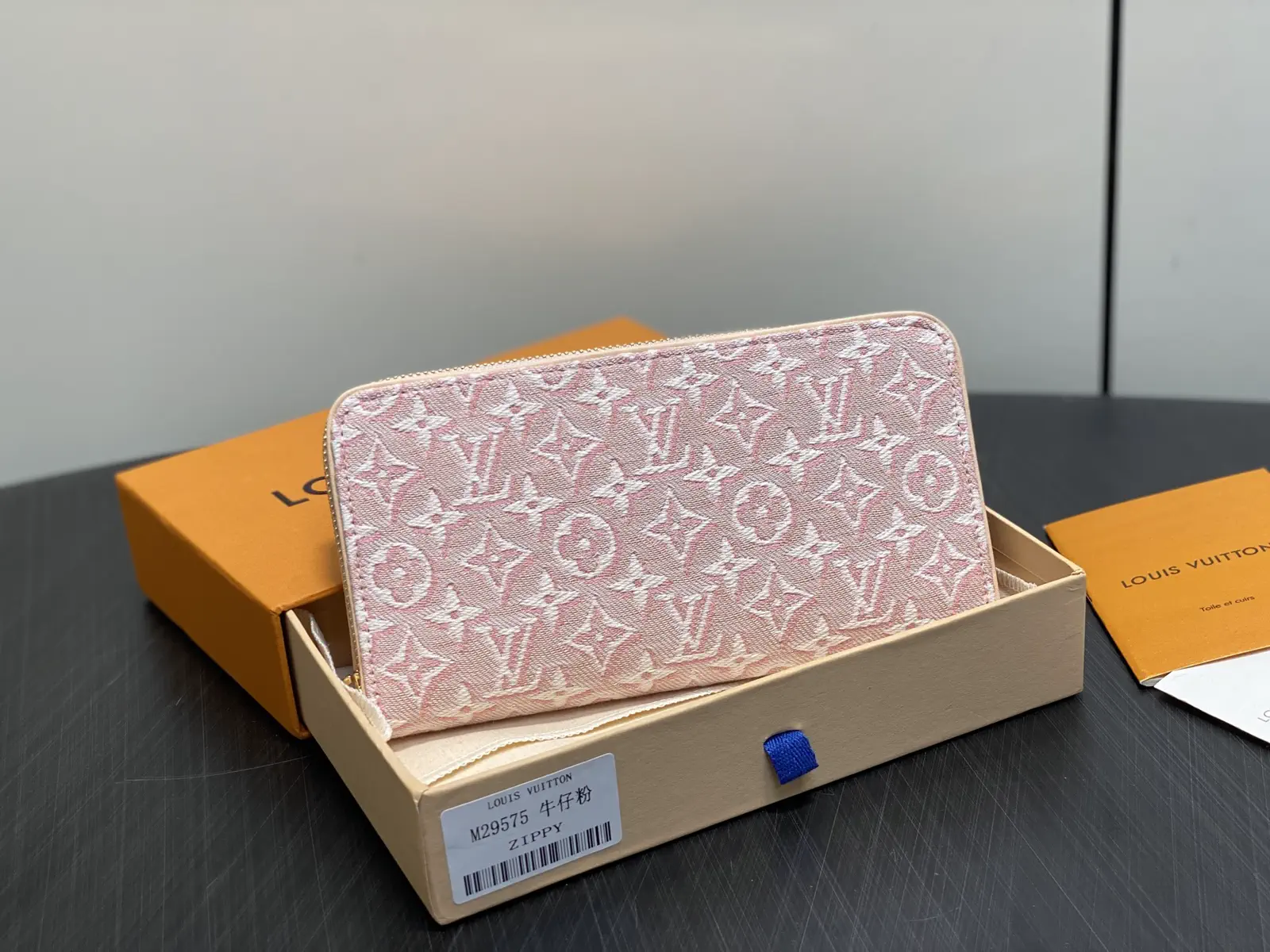 Louis Vuitton Pink Monogram Zippy Wallet image 1