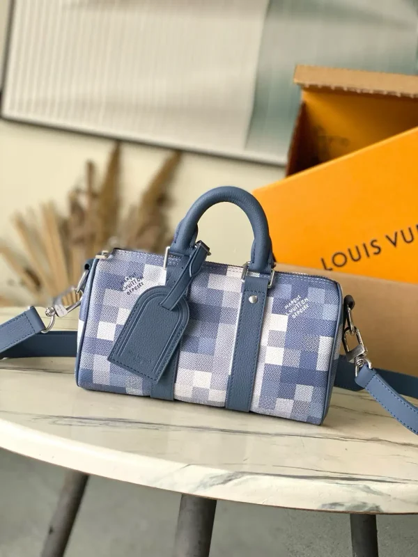 Louis Vuitton Checkerboard Keepall Bandouliere 25 Duffle Bag image 1