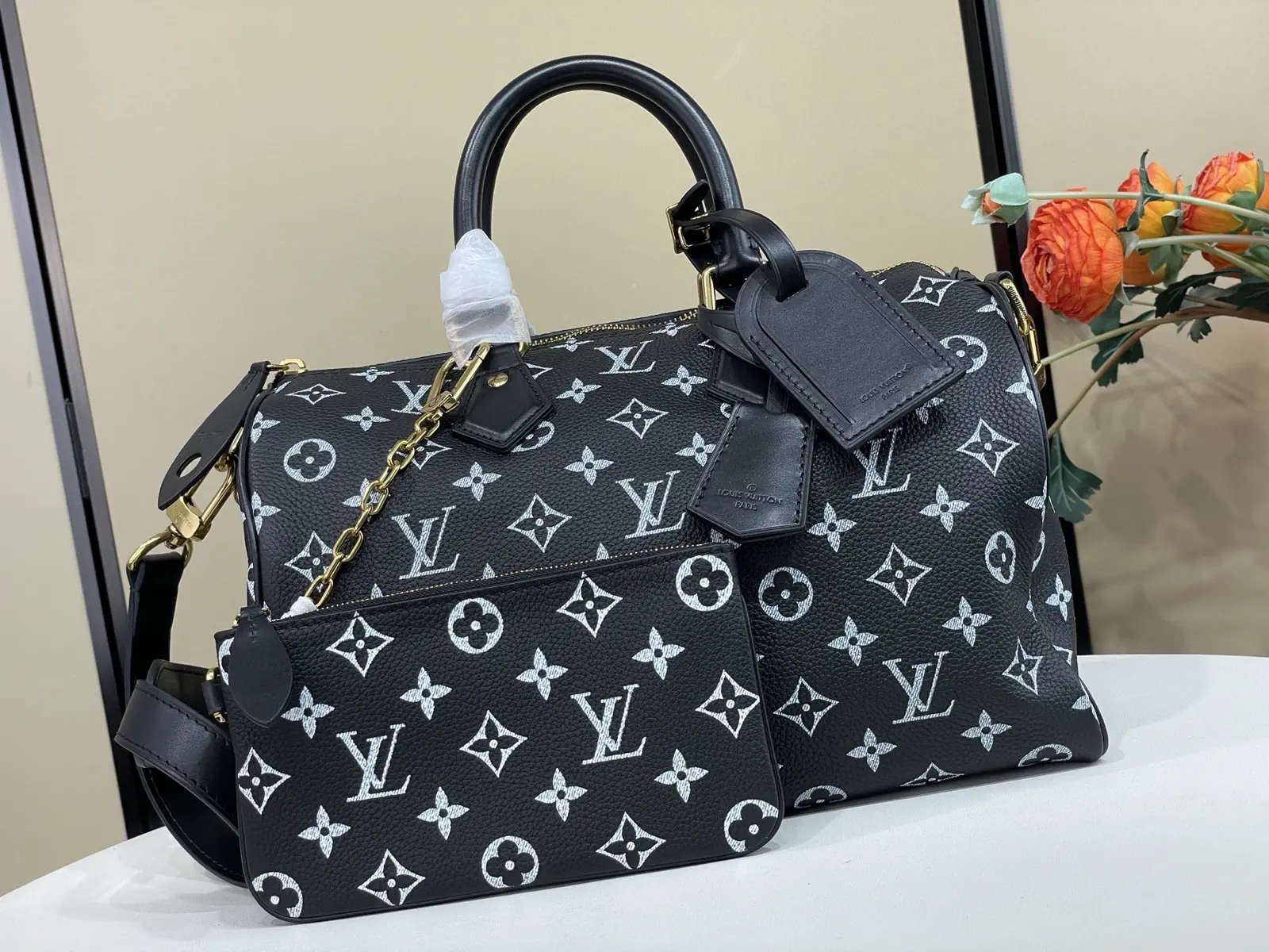 Louis Vuitton Speedy P9 Bandoulière 30 Monogram Top Handle Bag image 1