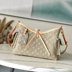 Louis Vuitton Carryall Cargo PM Monogram Denim Bag image 1