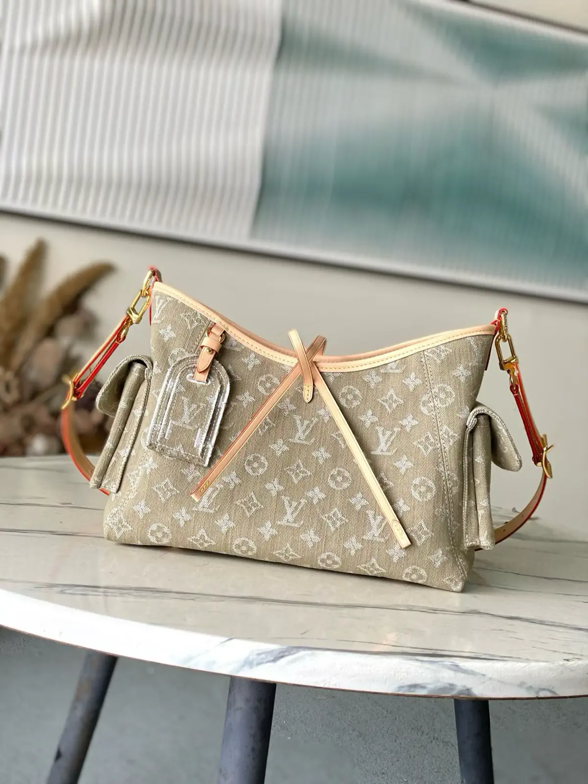 Louis Vuitton Carryall Cargo PM Monogram Denim Bag image 1