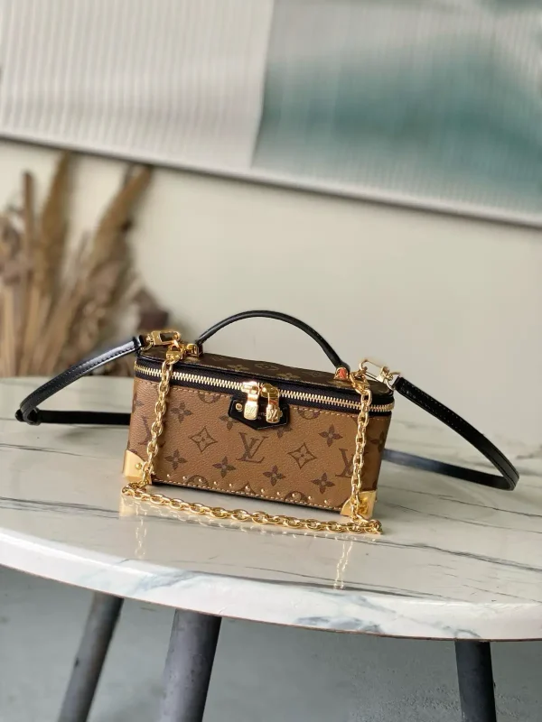Louis Vuitton Monogram Canvas Vanity Pouch Trunk Bag image 1