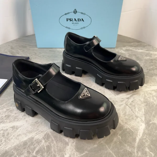 P Family Latest Style Leather Shoes image 1