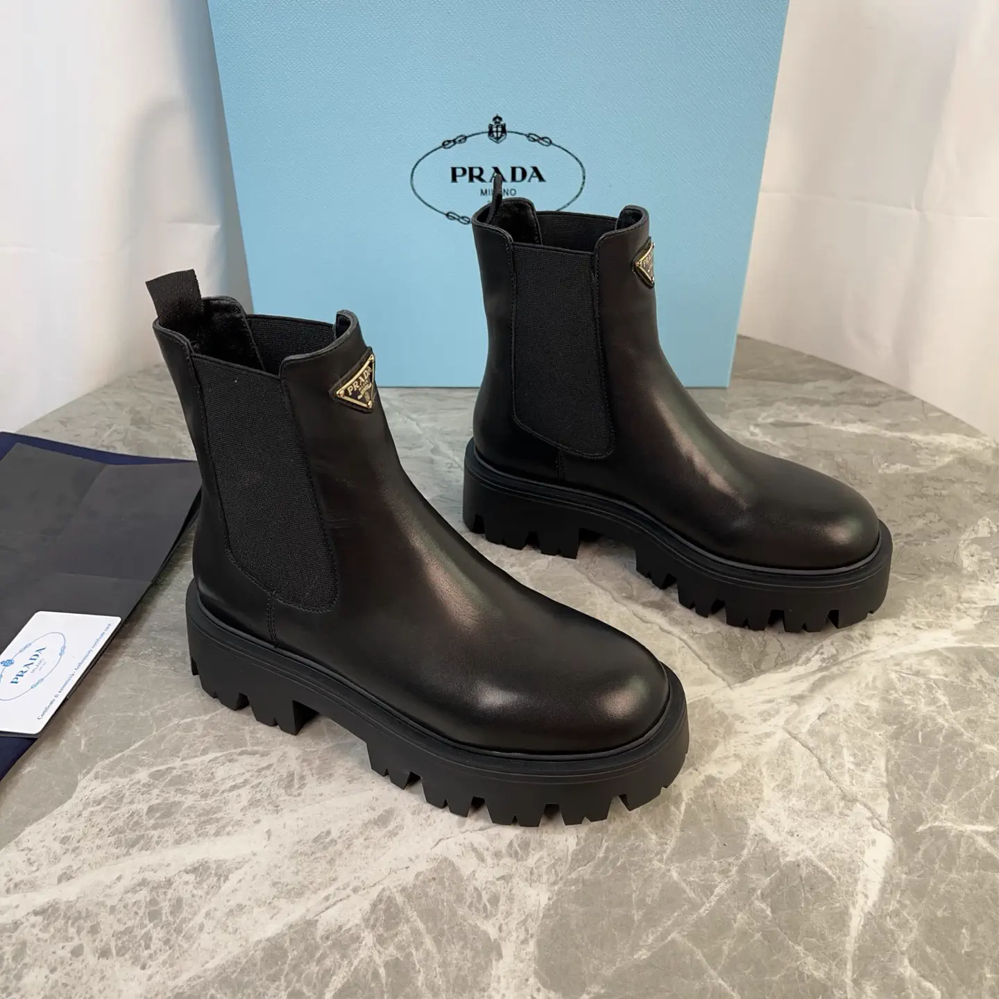 P Brand Latest Style Leather Shoes image 1