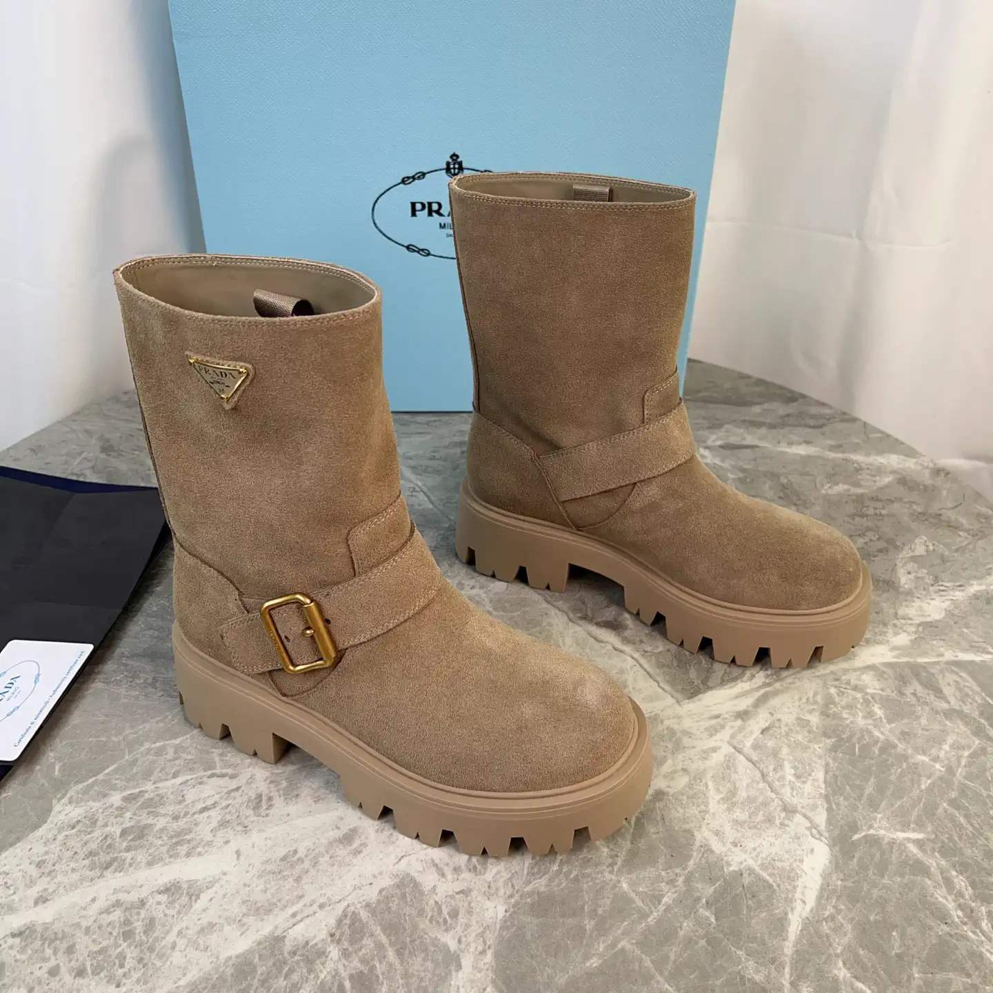 P Brand Latest Suede Leather Shoes image 1
