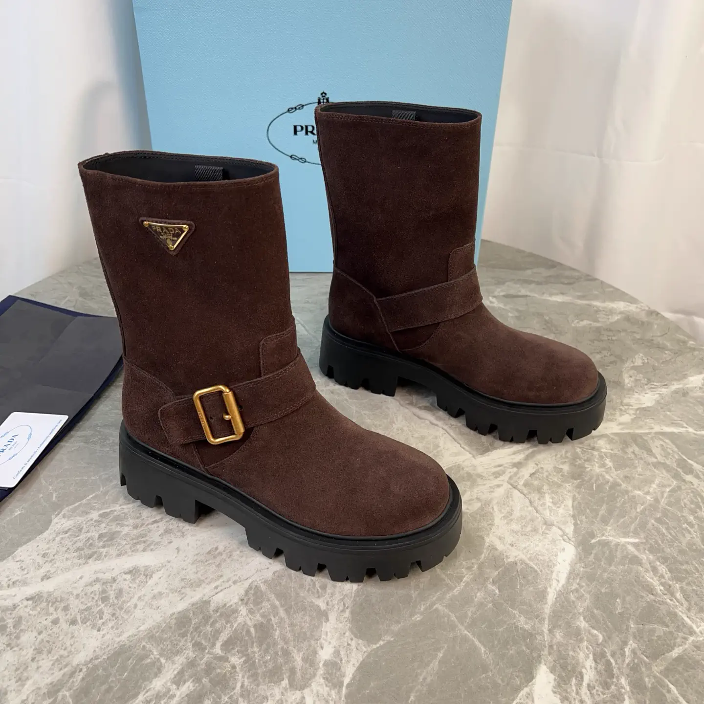 P Brand Latest Suede Leather Shoes image 1