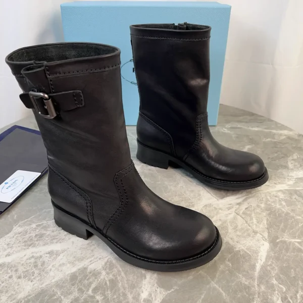 P Family Latest Style Leather Shoes image 1