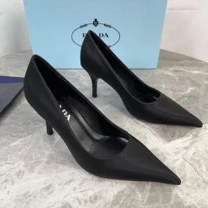 P Family Latest Style Silk Satin Evening Shoes image 1