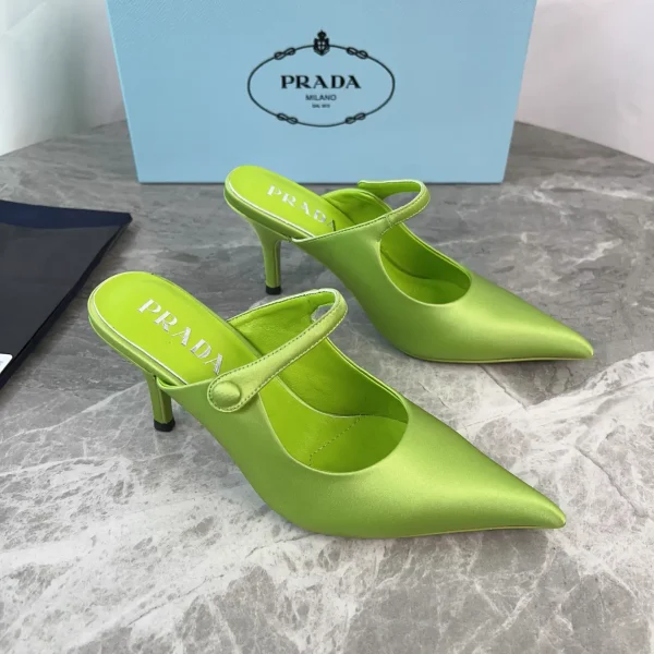 P Brand Latest Style Silk Satin Shoes image 1