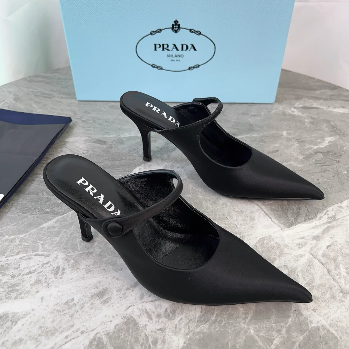 P Family Latest Style Silk Satin Shoes image 1