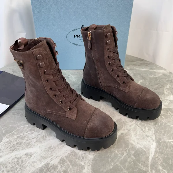P Family Latest Style Leather Boots image 1