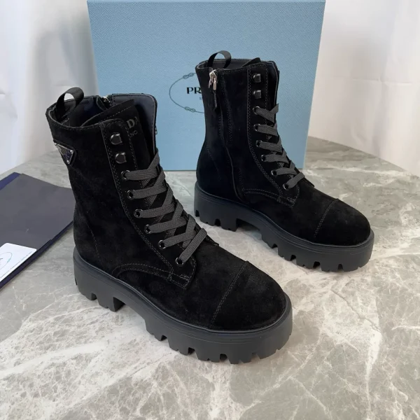 P Family Latest Style Leather Boots image 1