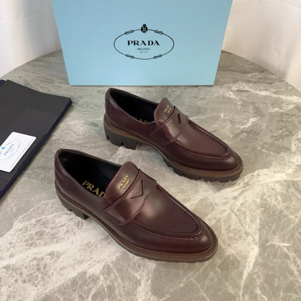P Family Latest Style Leather Shoes image 1