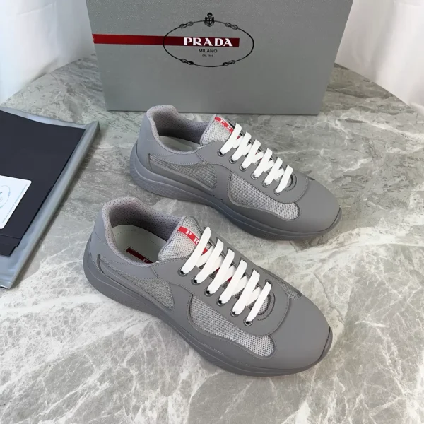 P Brand Classic Style Rubber and Mesh Sneakers image 1