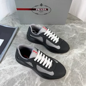 P Brand Classic Style Rubber and Mesh Sneakers image 1
