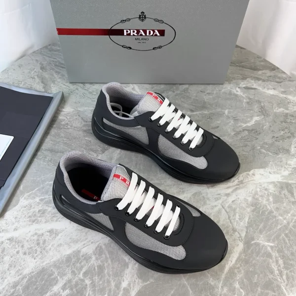 P Brand Classic Style Rubber and Mesh Sneakers image 1