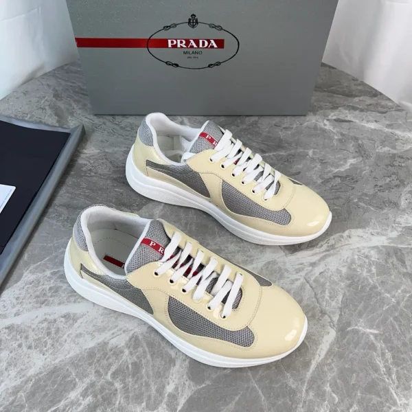 Classic Style Leather and Mesh Shoes image 1