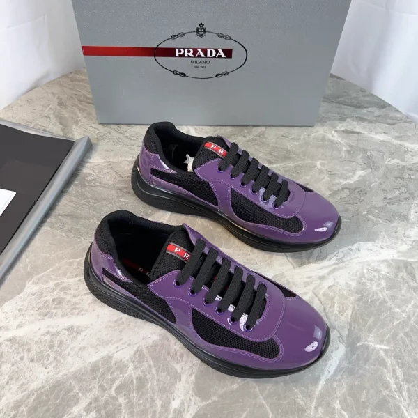 Classic Style Leather and Mesh Shoes image 1