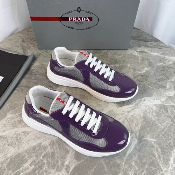 Classic Style Leather and Mesh Shoes image 1