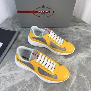 P Brand Classic Style Leather and Mesh Shoes image 1