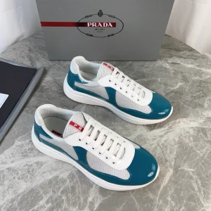 P Brand Classic Style Leather and Mesh Shoes image 1