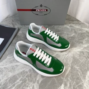 P Brand Classic Style Leather and Mesh Shoes image 1