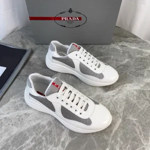 Classic Style Leather and Mesh Shoes image 1