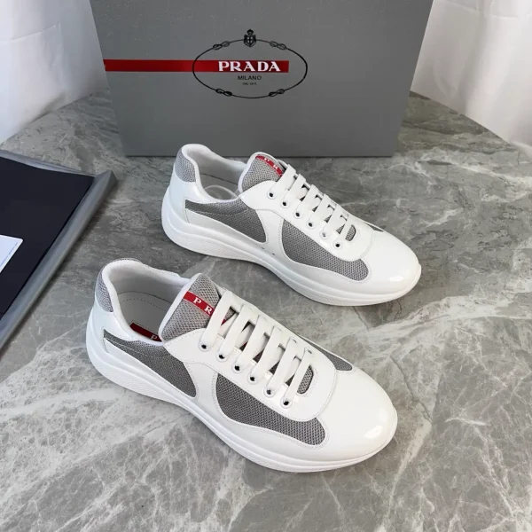 Classic Style Leather and Mesh Shoes image 1